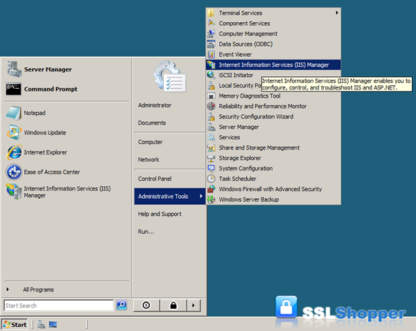 Windows server 2008 install iis